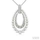 .10CTRDDM BOLD BEAD FASHION PD SL-S+CH*