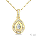 .25CTTWDM PR ARTDECO BOLD PD YG14K-G+CH*