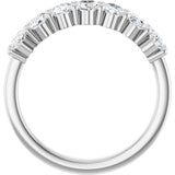 Platinum 1 1/3 CTW Lab-Grown Diamond Anniversary Band