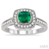 Gemstone & Diamond Ring