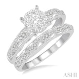 Lovebright Bridal Diamond Wedding Set