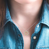 Sunrays Diamond Fashion Pendant