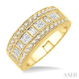 3/4 Ctw Diamond Band in 14K Yellow Gold