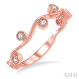 Stackable Light Weight Diamond Band