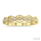 Stackable Light Weight Diamond Band