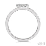 Oval Shape Stackable Light Weight Diamond Band