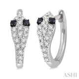 Diamond Huggie Fashion Earrings