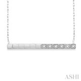 Diamond Bar Pendant