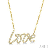 Diamond Love Necklace