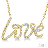 Diamond Love Necklace