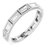 Bezel-Set Eternity Band