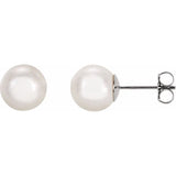 Pearl Stud Earrings