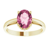 Solitaire Scroll Setting® Ring