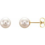 Pearl Stud Earrings