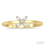 Petite Baguette Diamond Fashion Ring