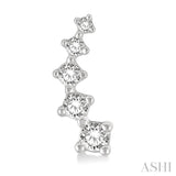 Petite Diamond Fashion Ear Climbers