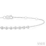 Bezel Set Petite Diamond Fashion Bracelet