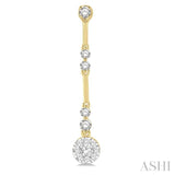 Lovebright Diamond Long Earrings