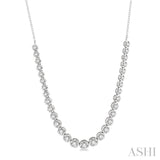 Illusion Plate Diamond Necklace